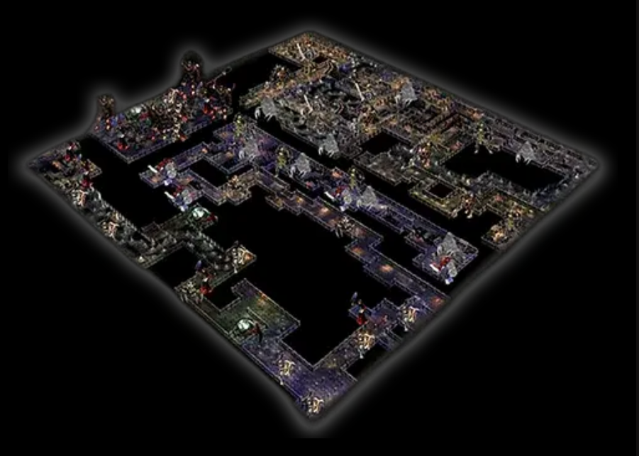 mapa de dungeon