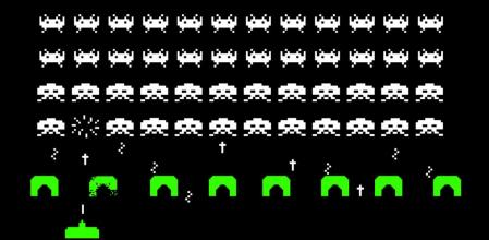 space invaders videogame