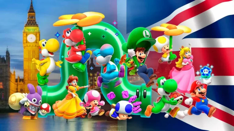Super Mario Bros. Wonder lidera las ventas físicas en la última semana en Reino Unido